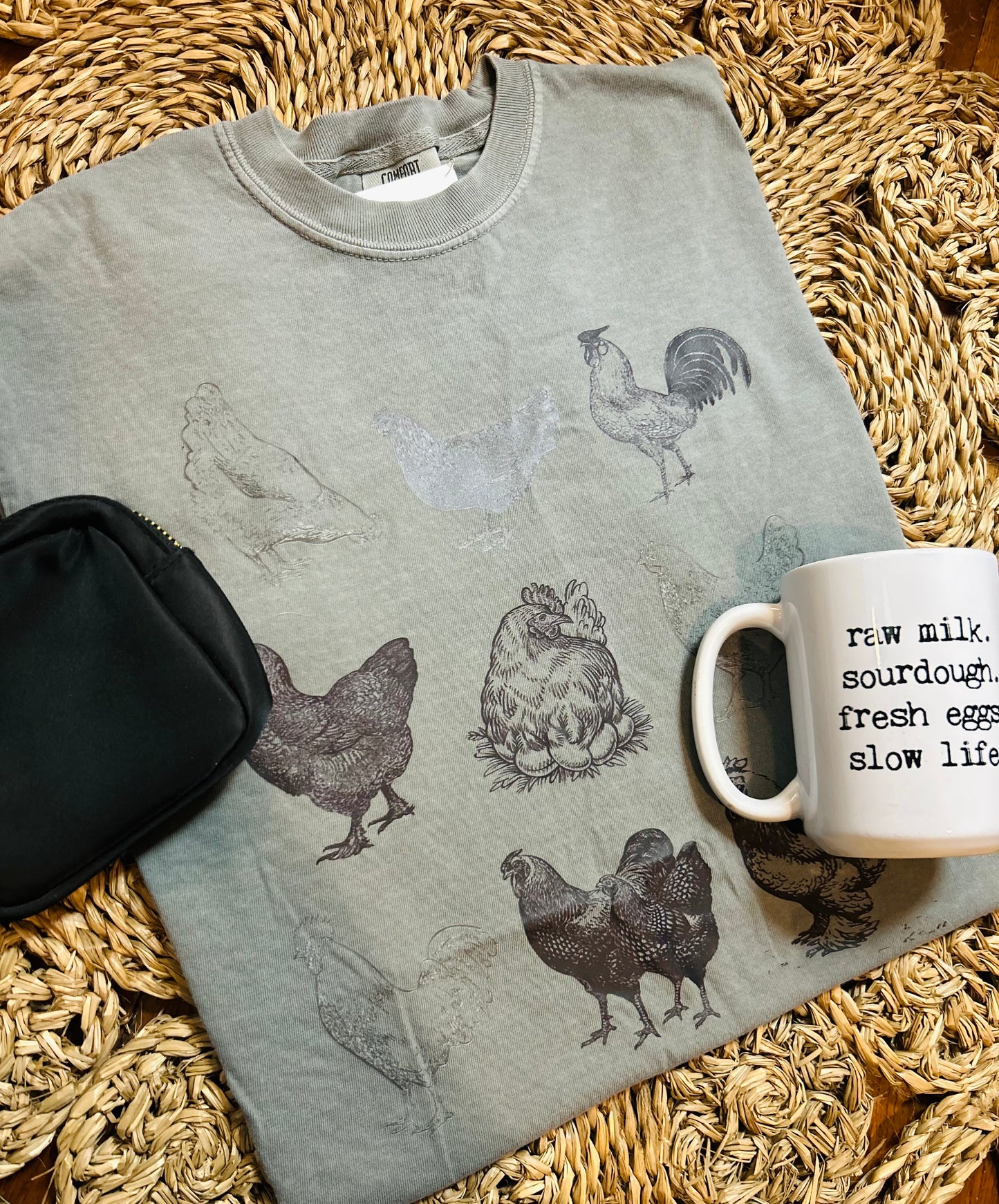Multi Chicken Tee