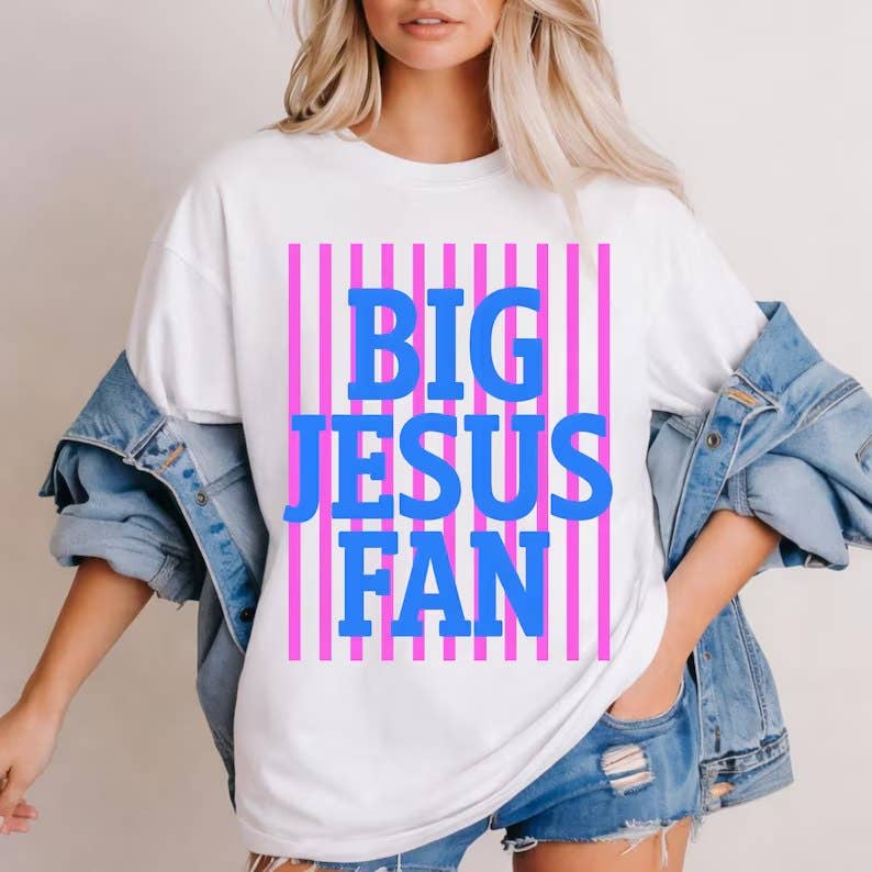 Big Jesus Fan Tee