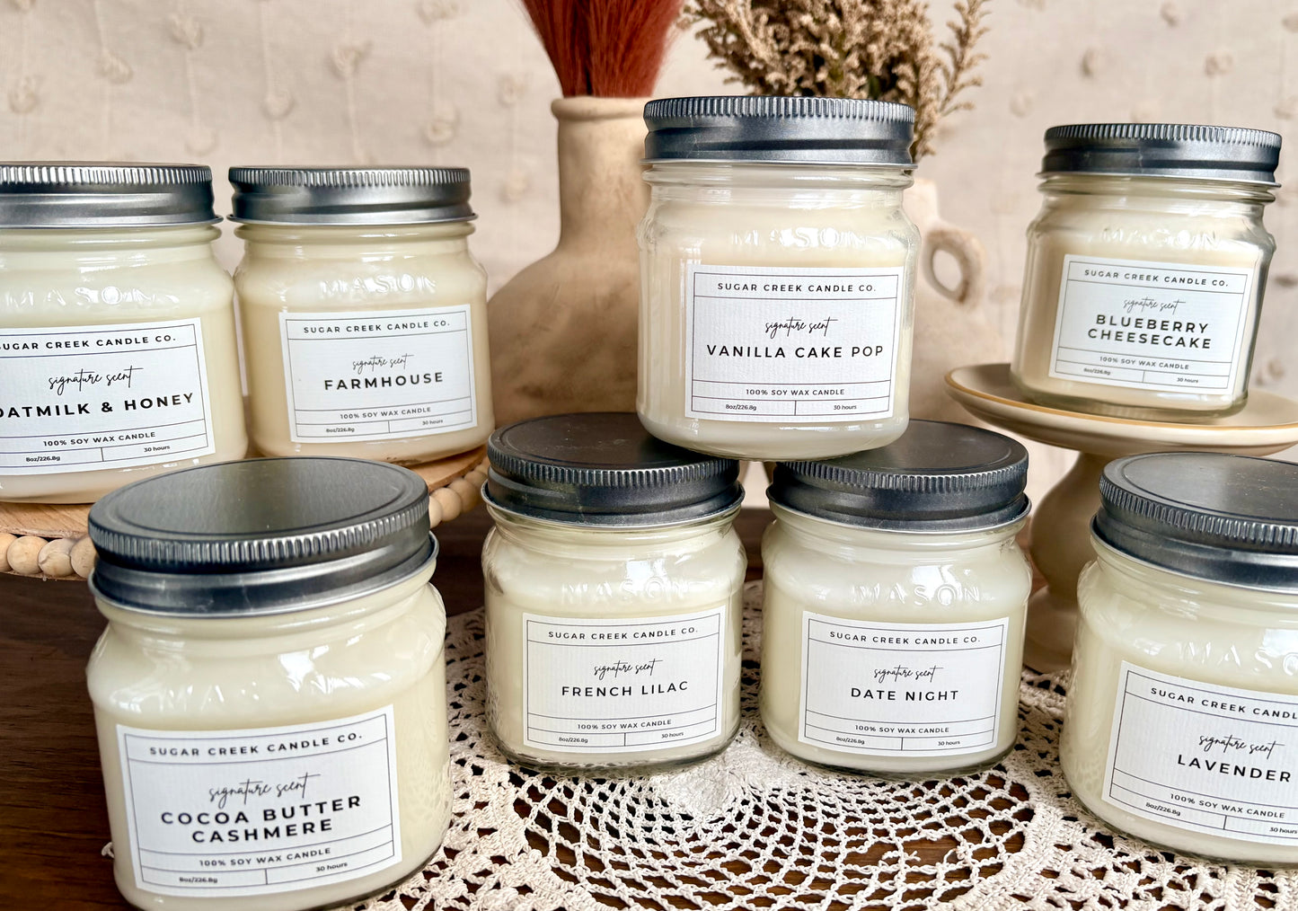 Signature Scent 100% Soy Candle