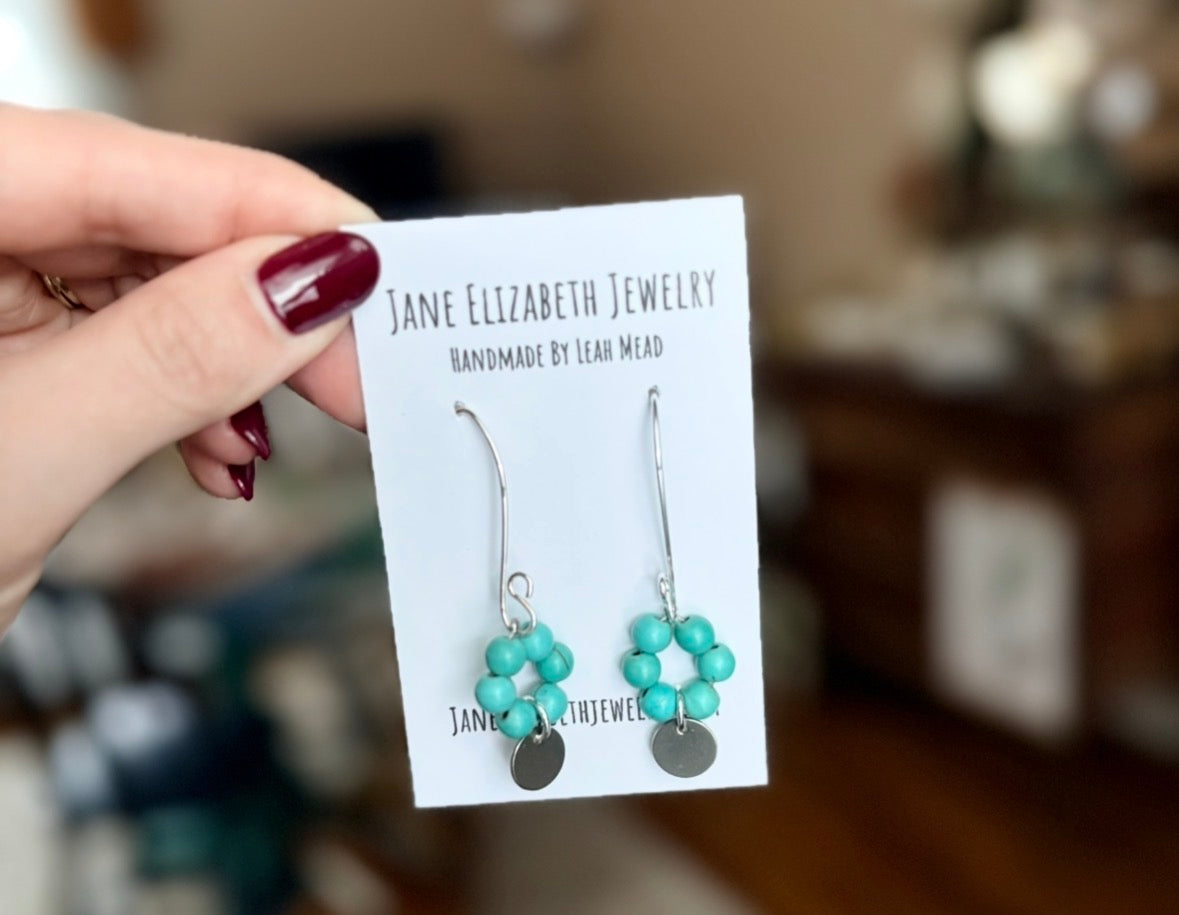 Handmade Jane Elizabeth Jewelry Earrings