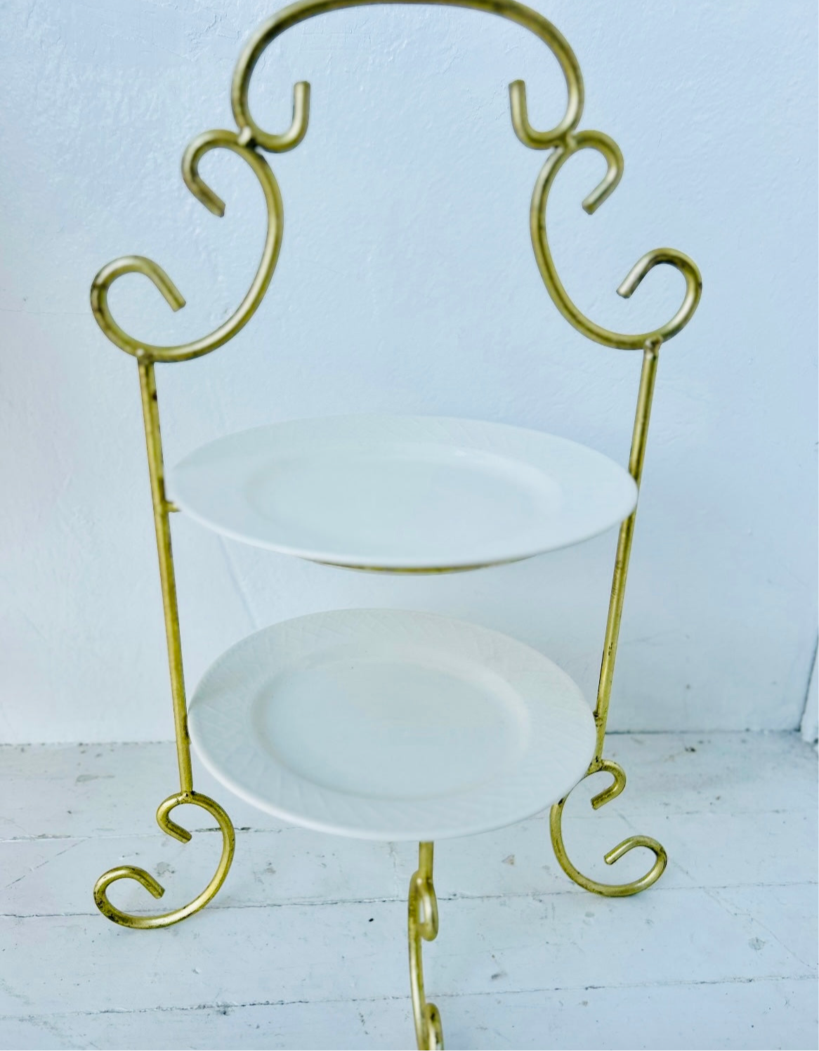 Pick-Up Only- Vintage Tiered Serving Set