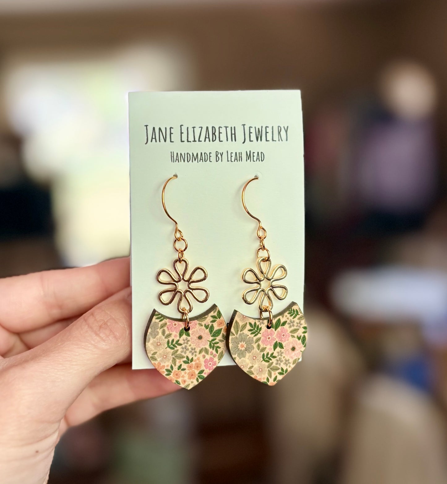 Handmade Jane Elizabeth Jewelry Earrings