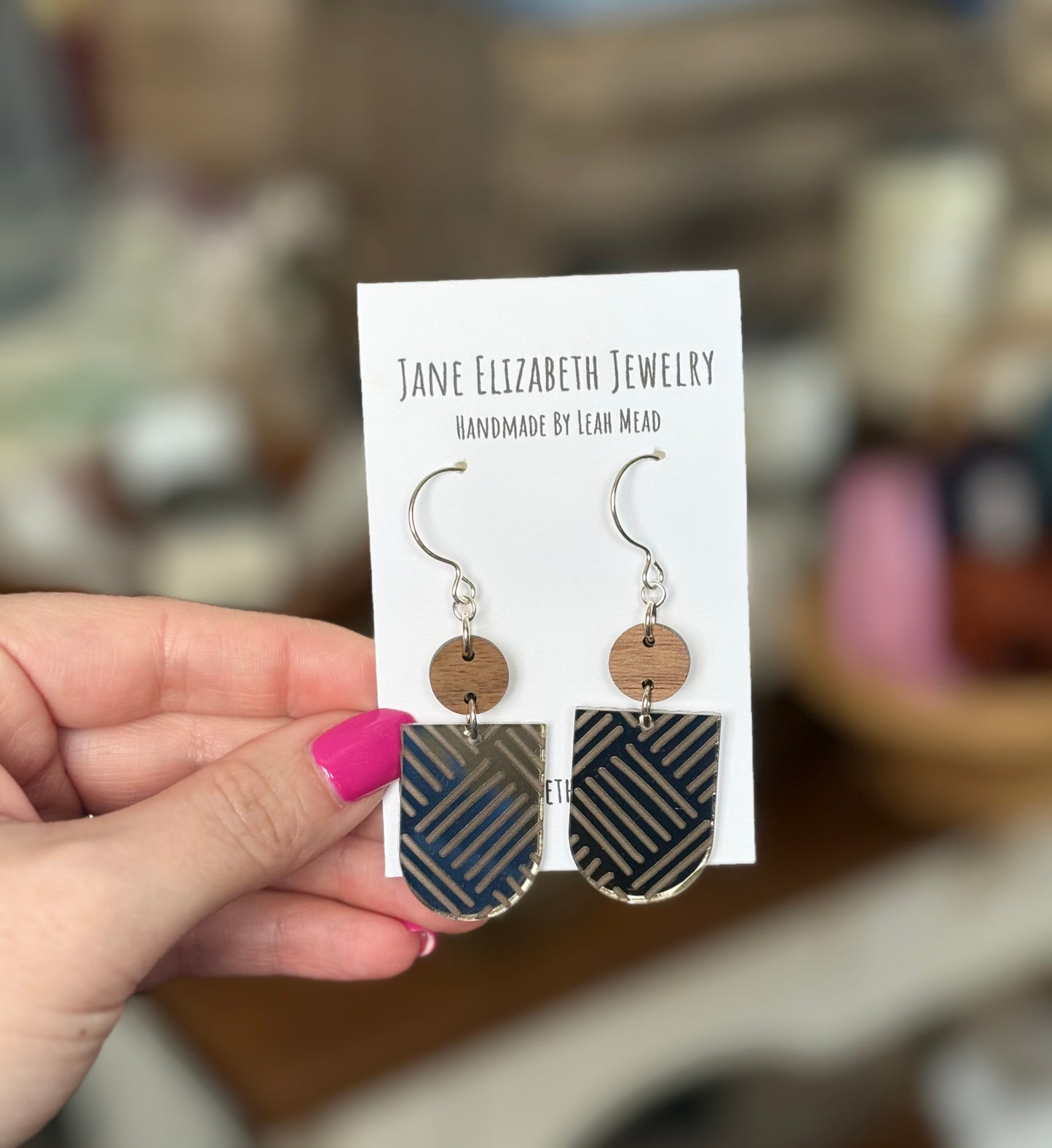 Handmade Jane Elizabeth Jewelry Earrings