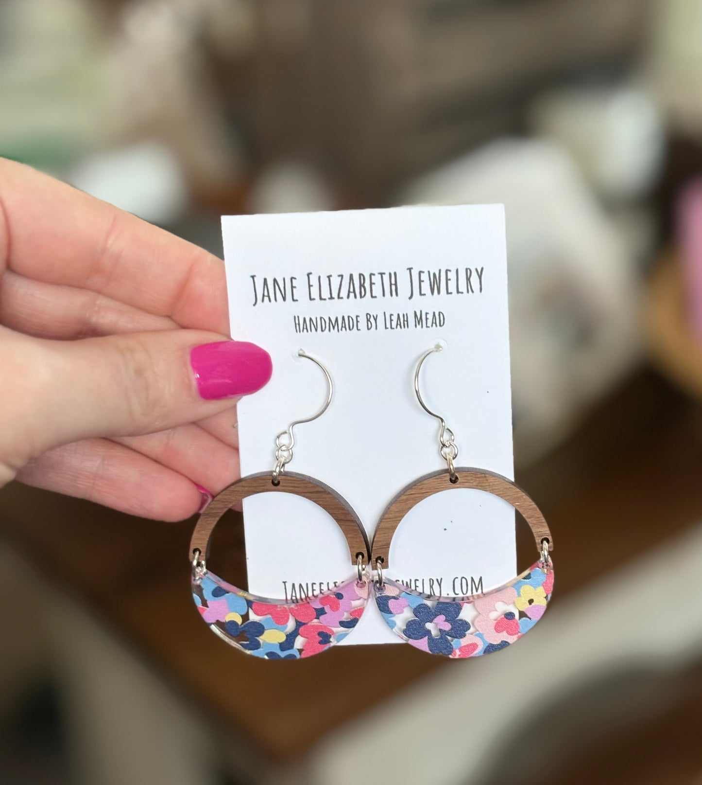 Handmade Jane Elizabeth Jewelry Earrings