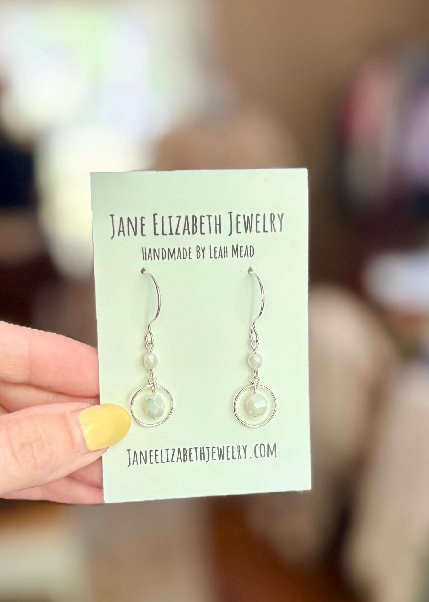 Handmade Jane Elizabeth Jewelry Earrings