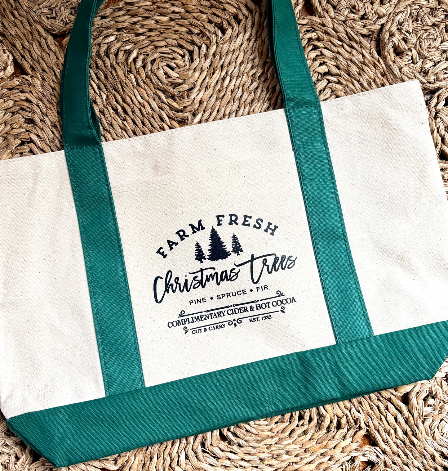 Christmas Tree Tote Bag