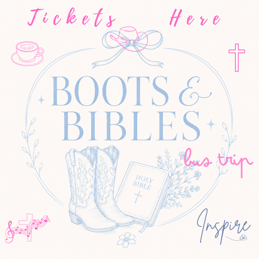 BOOTS & BIBLES BUS TRIP 🩵🤠✨