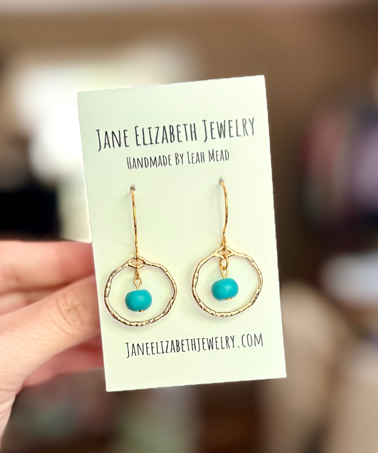Handmade Jane Elizabeth Jewelry Earrings