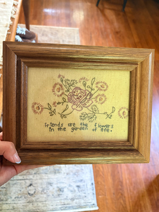 Vintage Friends Frame