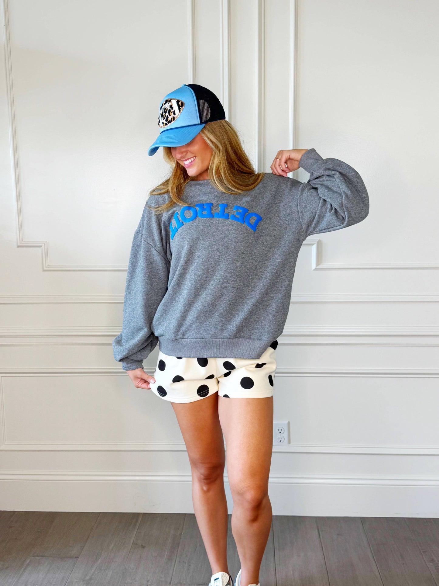 Puff Upside Down Detroit Sweatshirt